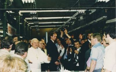 Łódź - wizyta Papieża Jana Pawła II
